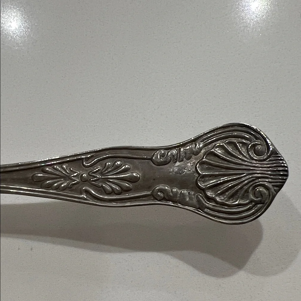 Vintage Silver-Plated Cake Pie Server Ornate Serving Utensil Shabby Chic Dining